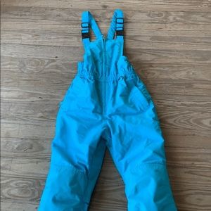 Lands’ End Ski Snow Bibs Size 10